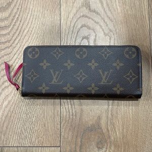 Louis Vuitton Clemence Wallet - 100% Authentic